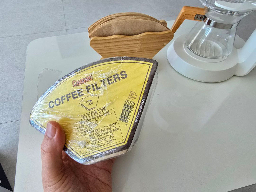 한두번사용)오토드립커피메이커 풀세트--2