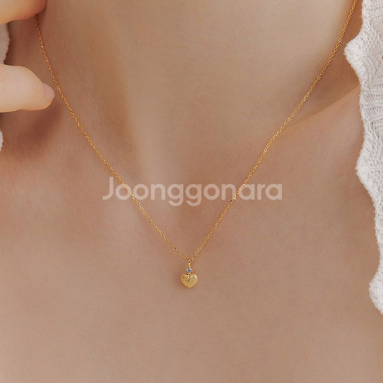 petit mamang heart necklace--2