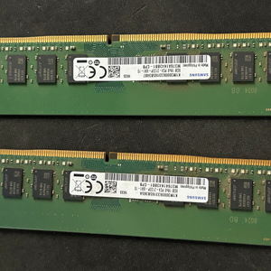 데스크탑용 DDR4 2133P 8GB x 2개 팝니다.