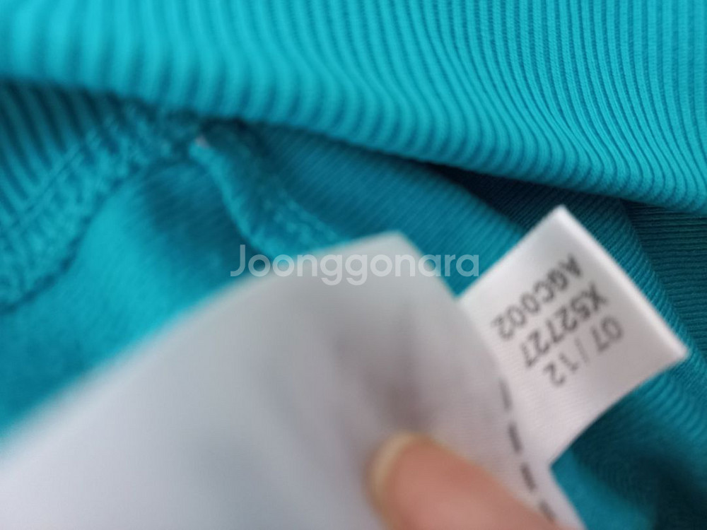 아디다스 대장급 민트 트랙탑 저지 져지집업 100/L--4