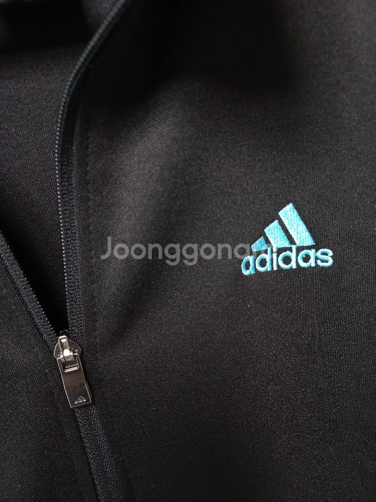 아디다스 대장급 검하 블랙 스카이블루 트랙탑 져지95--2