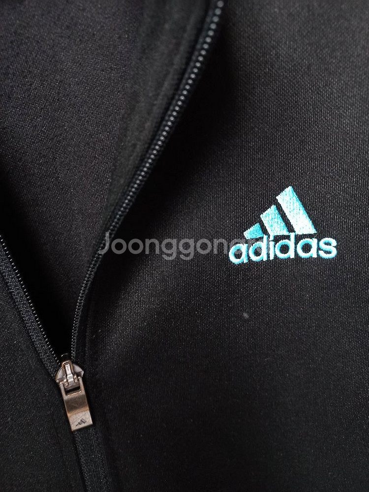 아디다스 대장급 검하 블랙 스카이블루 트랙탑 져지90--2
