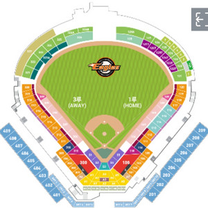 9/28(토) 한화이글스 SSG 3루 내야지정석 1층