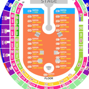 콜드플레이 4/16(수) 스탠딩 73nn번대 2연석