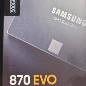 삼성 ssd 870 evo 500g