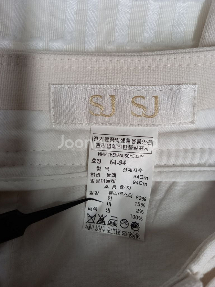 SJSJ 춘하추 면 마 슬랙스팬츠 44--6
