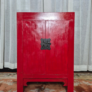 빈티지 chiness style red cabinet