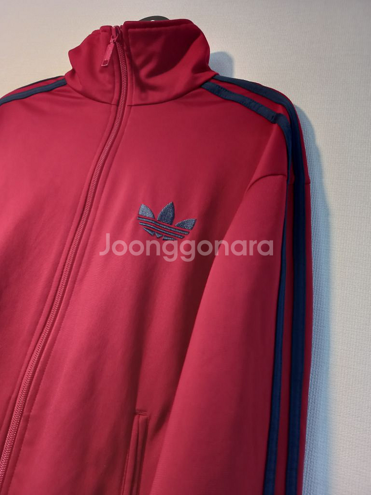 아디다스 파이어버드 버건디 네이비 트랙탑 져지집업90--1
