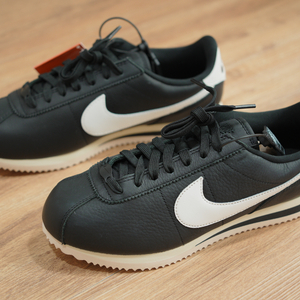 Nike Cortez Black and Sail 255