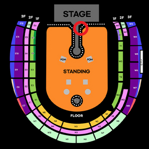 콜드플레이 내한공연 스탠딩 60번대 연석단석 4/18