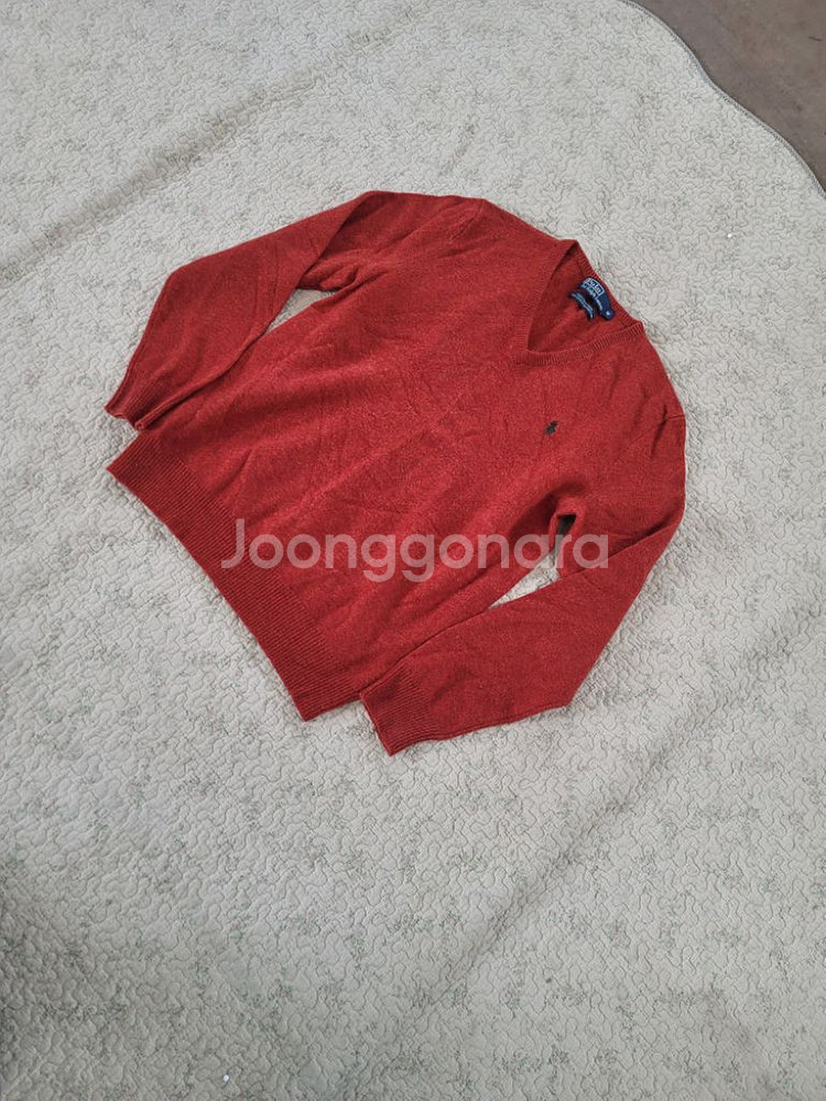폴로 랄프로렌 브이넥니트 엠--3