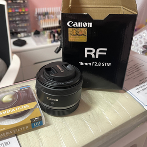 RF16mm F2.8 STM + 43UV