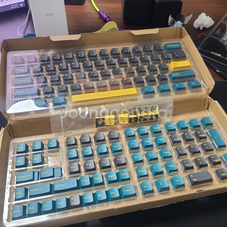 PBT OEM GMK Mars green 마스그린 키캡--1