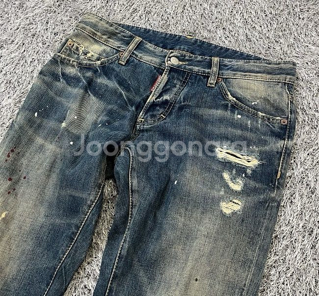 디스퀘어드2 청바지 데님청바지 데님팬츠 32인치--1