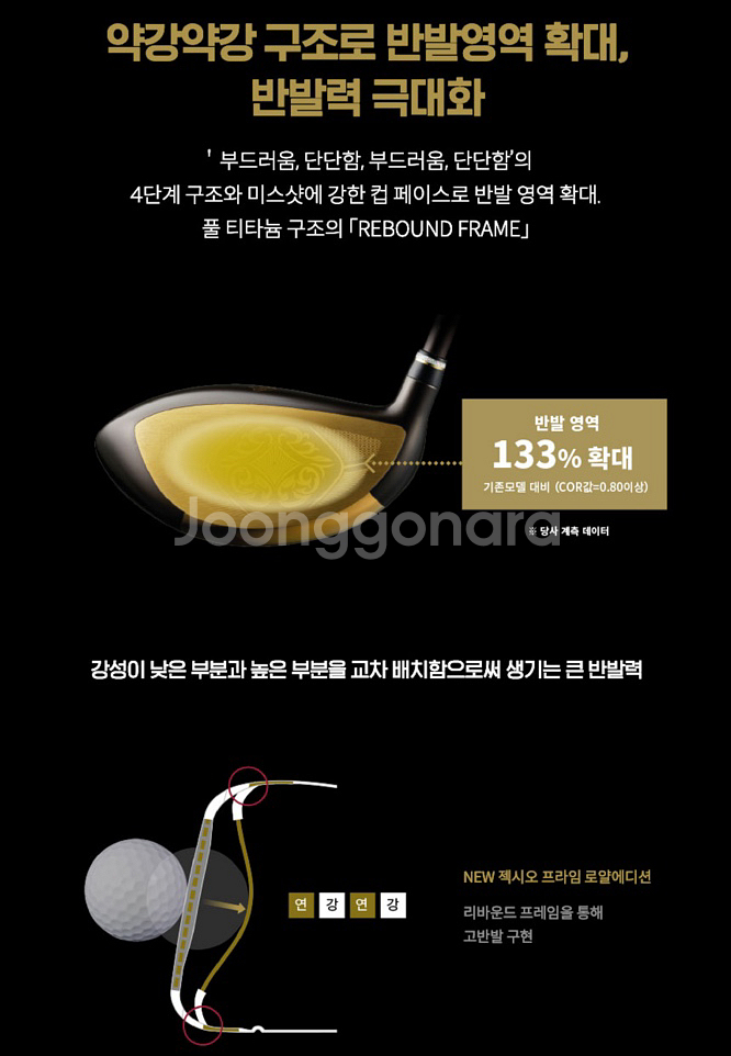 젝시오 프라임 여성 고반발 드라이버--5