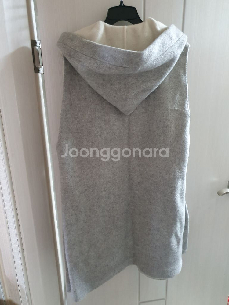 비비안웨스트우드 울 코트형 베스트 38 후드조끼 정품--6