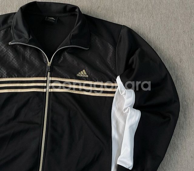 아디다스 블랙 금장 트랙탑 져지집업 110/XXL--1