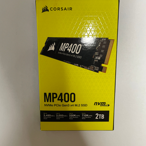 커세어 Corsair MP400 SSD 2TB 2테라