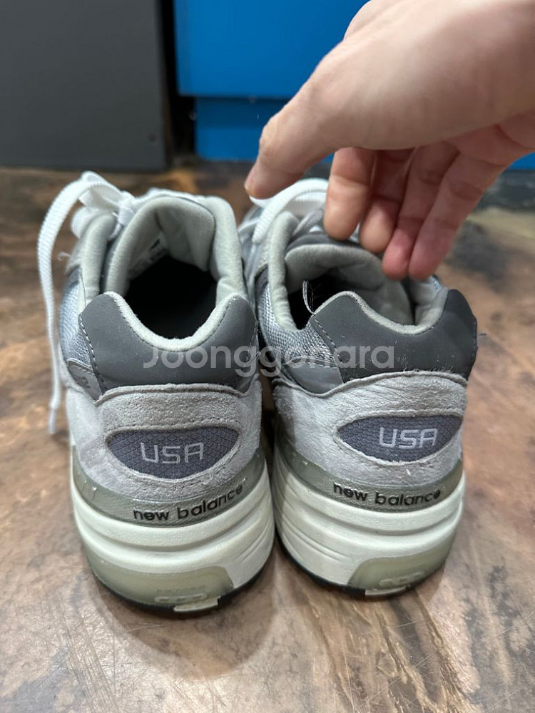 뉴발란스 992 그레이 270사이즈--2