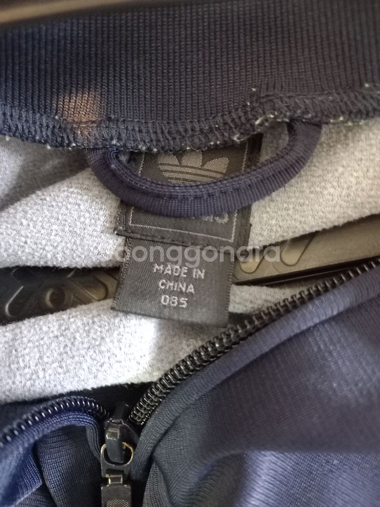 아디다스 대장급 네이비 스카이블루 여자 트랙탑 져지85--3