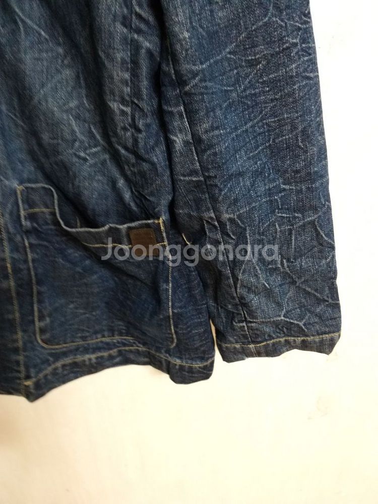남성 게스 청데님 캐주얼자켓 (100)--1