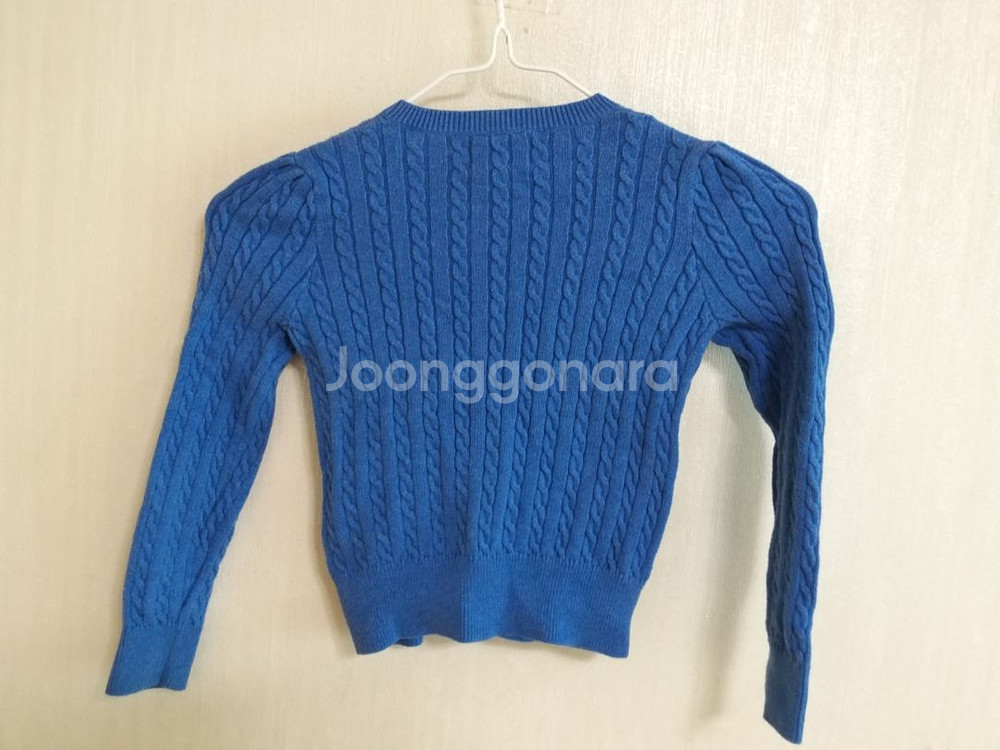 여주니어 랄프로렌 꽈베기 면가디건 (5)--8