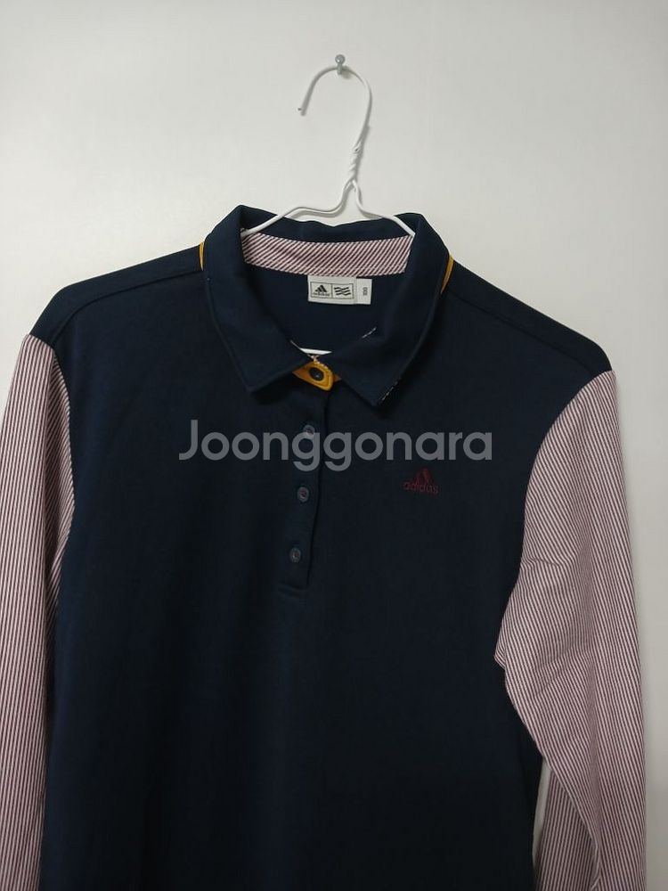 여성 아디다스골프 봄.가을 간절기 긴팔티셔츠(스판100--1