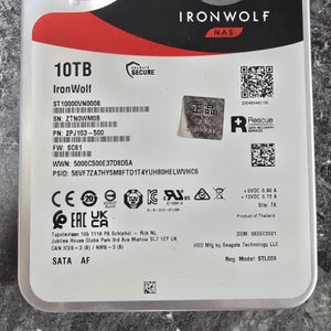 Seagate Ironwolf 10TB