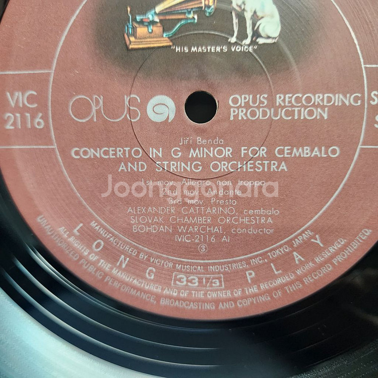 KAREL STAMIC JIRi BENDA lp--6