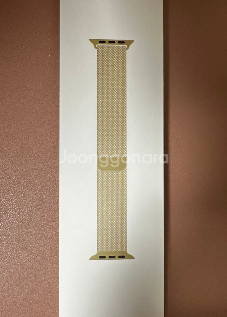 애플워치 밀레니즈루프 골드 41mm--2