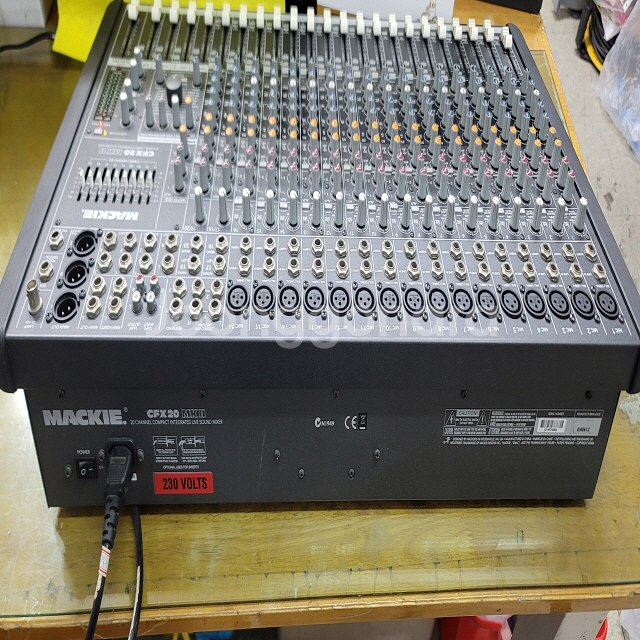 맥키 믹서 CFX20MKII MIC16/ST2/에펙터--3