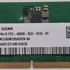 샌디스크ssd 512+노트북램 ddr5 8g