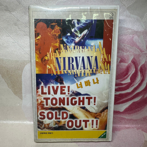 너바나 Nirvana Live Tonight Sold