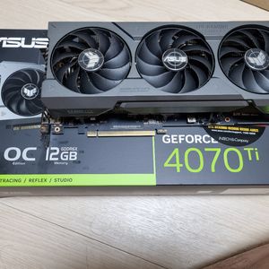 아수스 4070ti tuf 팝니다