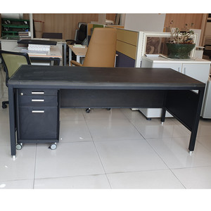 중고인조가죽책상 서랍포함 w1800-700 중역책상