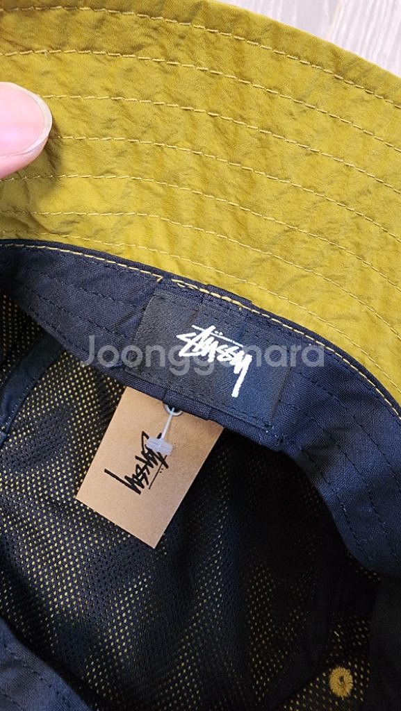 스투시 피치드 나일론 버킷햇 브론즈 L/XL 사이즈--5
