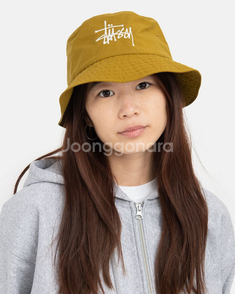 스투시 피치드 나일론 버킷햇 브론즈 L/XL 사이즈--9