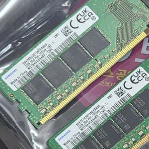 삼성램 DDR4-3200 32GB 2개 팝니다