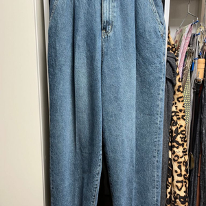 노미나떼 denim tapered pants