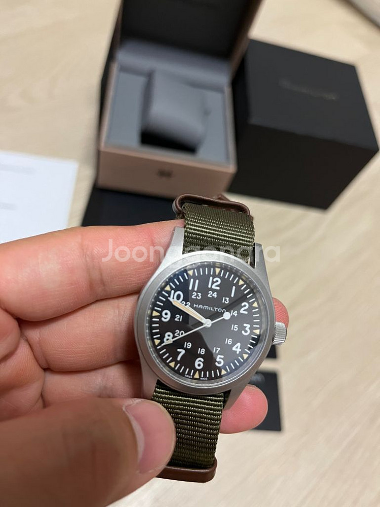 해밀턴 카키필드 메커니컬 38mm 판매--1