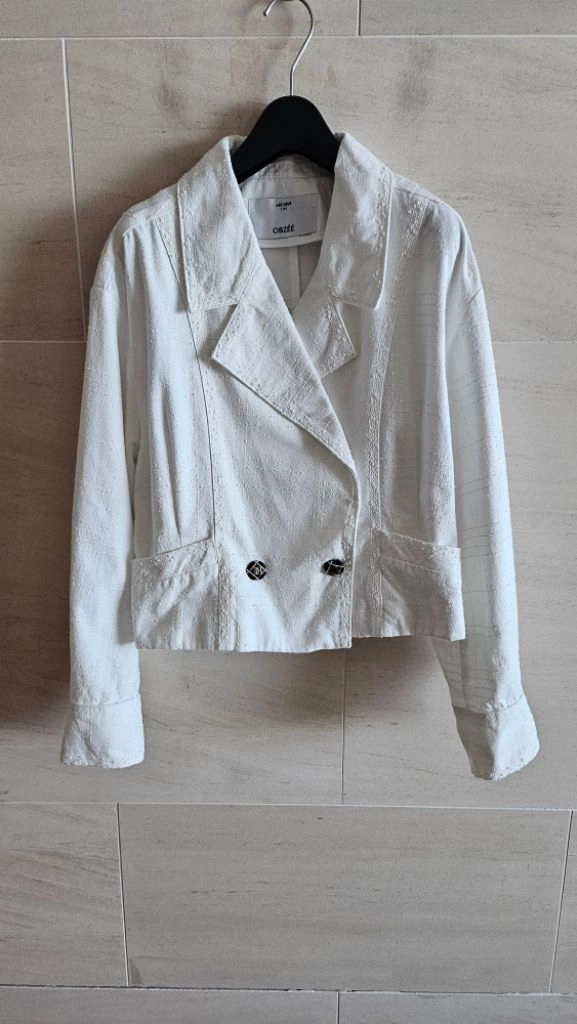 (정품) 오브제(21fw) 보카시 크롭 자켓 이미지