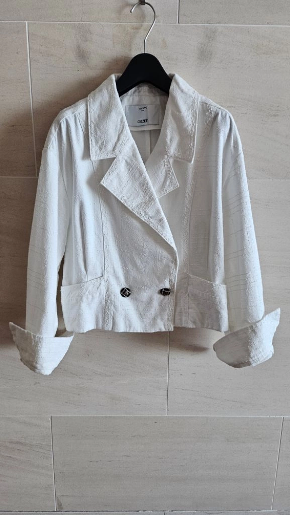 (정품) 오브제(21fw) 보카시 크롭 자켓 이미지