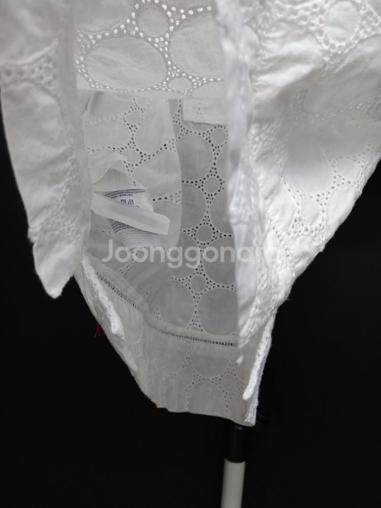 타미힐피거 펀칭아일렛 블라우스 티 33 44--5