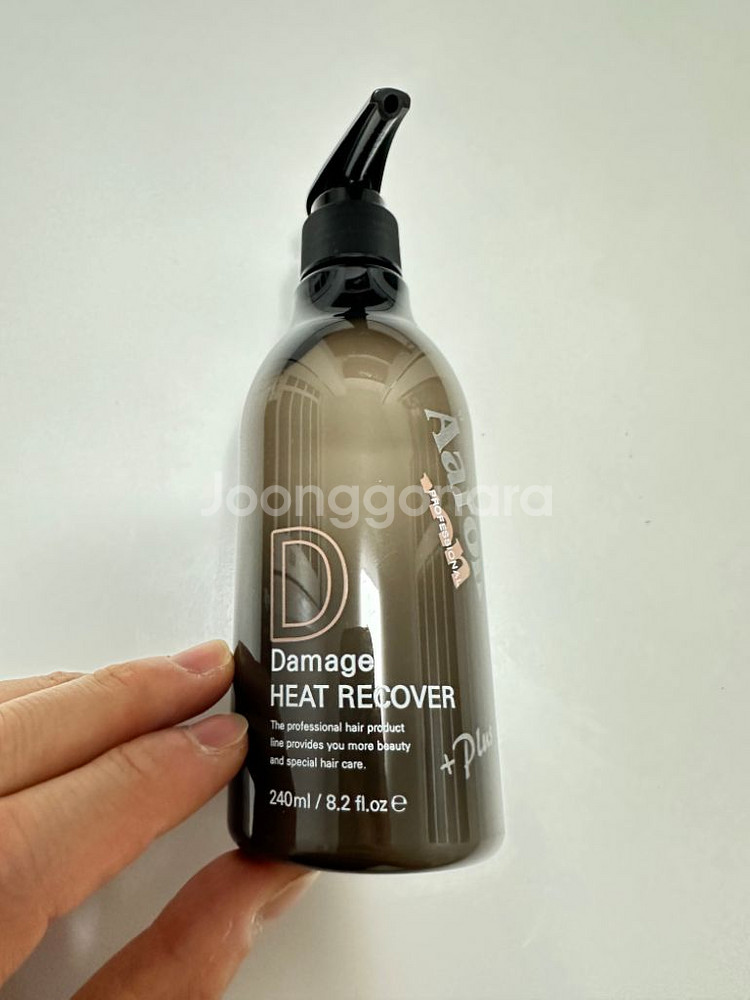 아론 데미지 히트 리커버 헤어에센스 240ml 판매--1