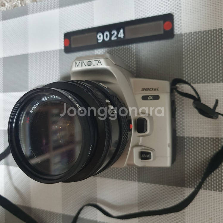 미놀타 알파 360 si 필름카메라 35-70미리 렌즈--1