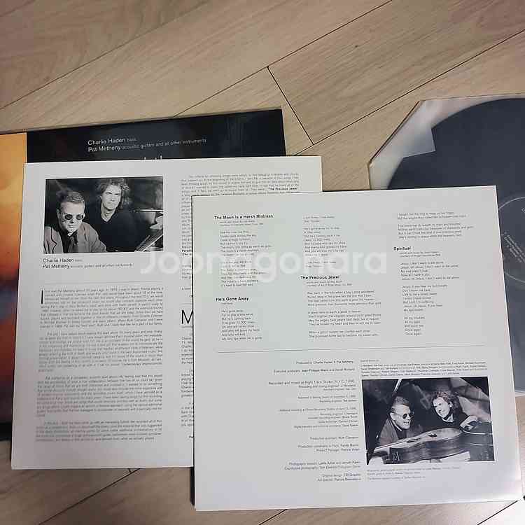 팻 매시니&찰리 헤이든 비욘드 더 미주리 스카이 LP--5