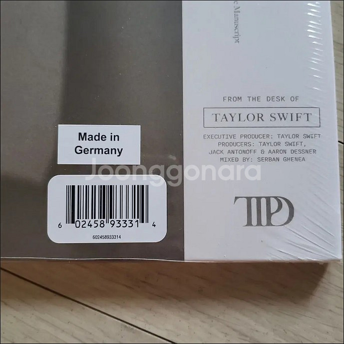 테일러 스위프트 11집 TTPD 고스트화이트반 LP--4