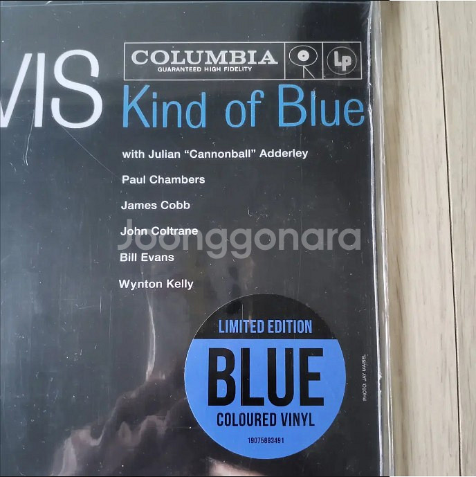 마일즈 데이비스 Kind Of Blue 컬럼비아 공식반--2