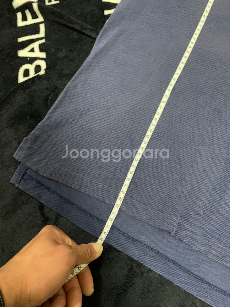M)프레드페리 반팔 네이비 카라넥 티셔츠 남색 navy--7