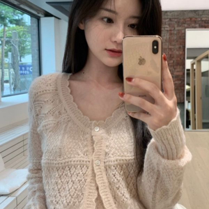 윤슬샵 juli alpaca cardigan top